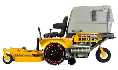 garden tractor with half track rubber tracks, john deere lawn tractor